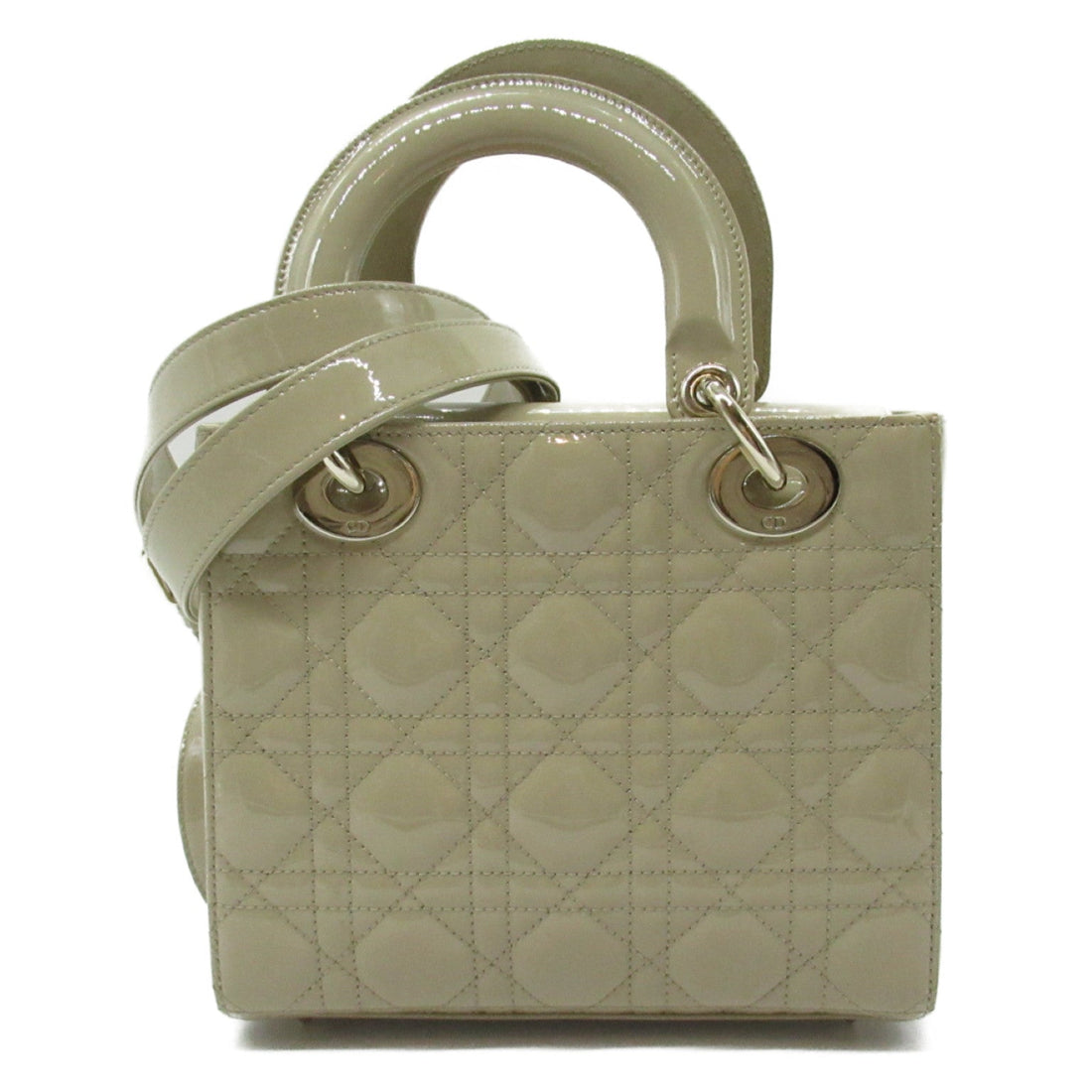 Dior Dior  Dior Lady 2W Tote Tortoise Bag Emmeline  Beige Role
