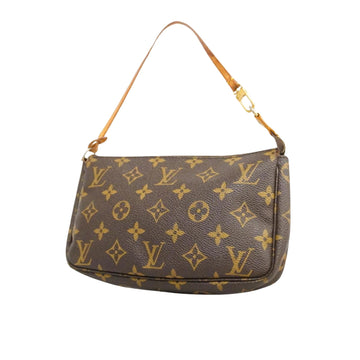 Louis Vuitton Pochette Accessoire  Canvas Clutch Bag ()