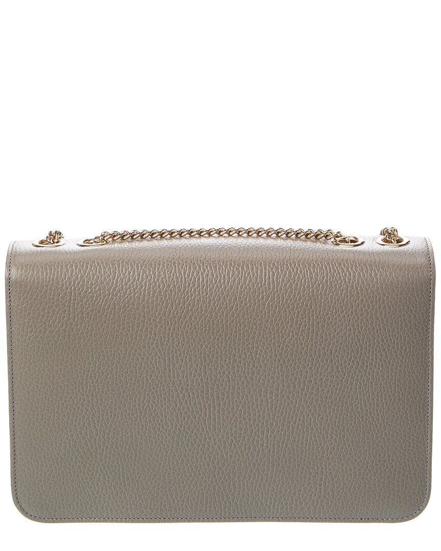 Gucci GG Leather Shoulder Bag