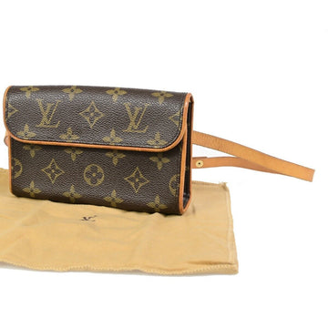 Louis Vuitton Pochette Florentine  Canvas Clutch Bag ()