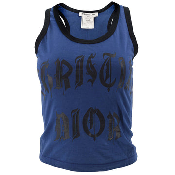 Christian Dior Sleeveless Tops Blue #38