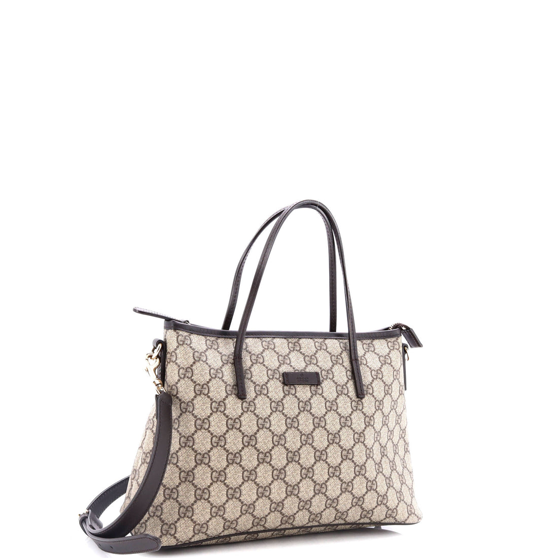 Convertible Zip Tote GG Coated Canvas Medium