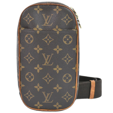 Louis Vuitton Pochette Gange  Canvas Shoulder Bag ()
