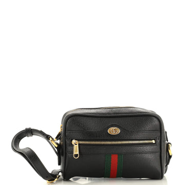 Ophidia Shoulder Bag Leather Mini