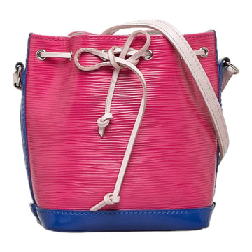 Louis Vuitton Epic Nanoe Sliding Shoulder Bag M42502 Pink Navi PVC Leather  Louis Vuitton