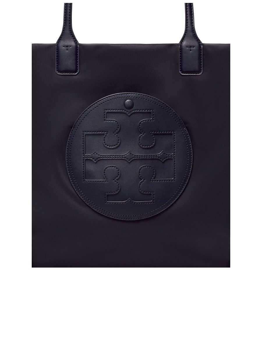 Embossed Logo Shoulder Bag