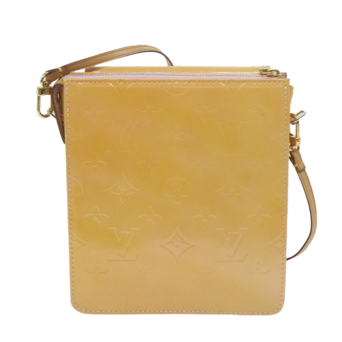 Louis Vuitton Mott  Patent Leather Shoulder Bag ()