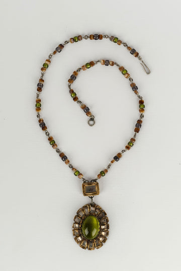 Collier médaillon Henry