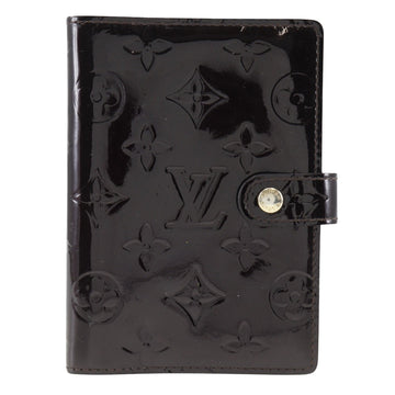 Louis Vuitton Agenda Mm  Patent Leather Wallet  ()