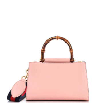 Nymphaea Top Handle Bag Leather Mini