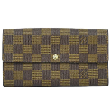 Louis Vuitton Portefeuille Sarah  Canvas Wallet  ()