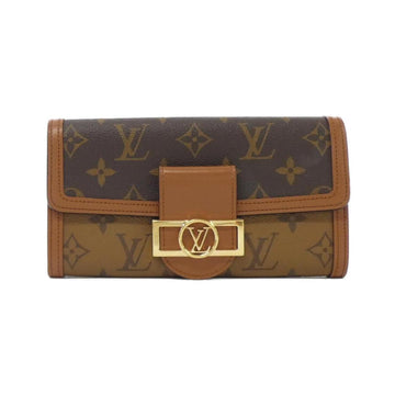 Louis Vuitton Monogram Reversee Portefolio Sarah Dolphin M46645 Wallet