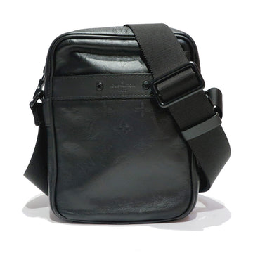 Louis Vuitton M43681 Monogram Shadow Bag Black Leather  Mens