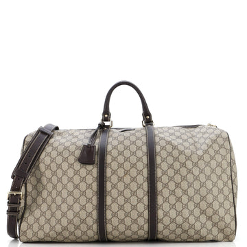 Carry On Convertible Duffle Bag GG Coated Canvas Medium