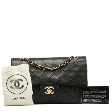 Chanel Matrace 23 Cocomark Double Flip Chain houlder Bag Black   CHANEL