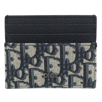 Dior Card Her 2ESCH135YSE_H05E Oblique /Green  S SV Gold  Beige/Black Dress   Bag Box ?New??Unused?