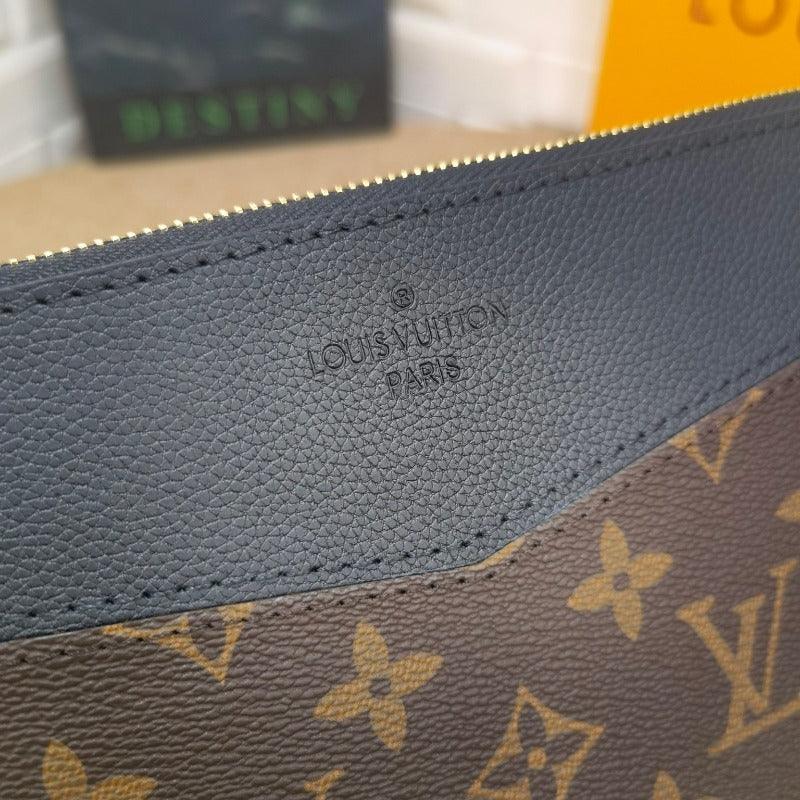 Makersluxe - Pochette Monogram Clutch Black