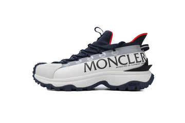 Custom MNC White Blue Red Sneakers M3457P70