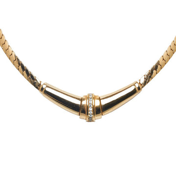 Dior Rhinestone Chain Necklaces G   Dior