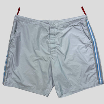 Prada Sport SS00 Gel Seam Nylon Shorts - IT48