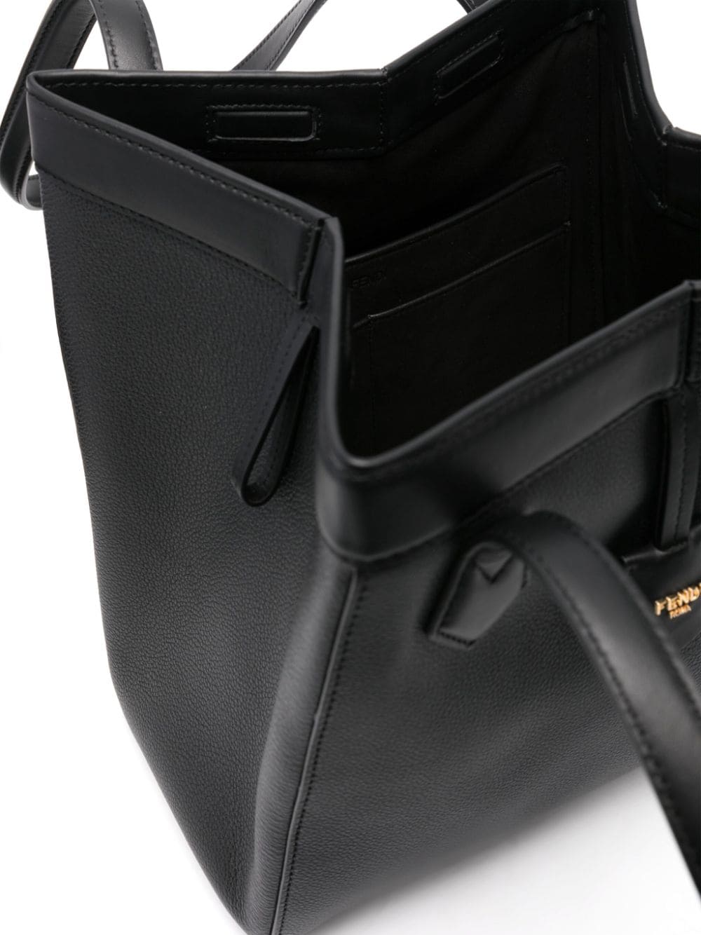 FENDI Medium Leather Shoulder Handbag