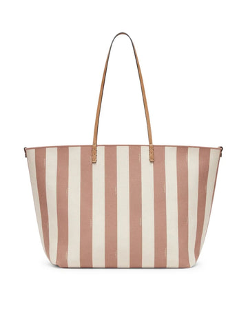 Large Roll Striped Tote Bag