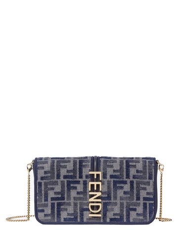 FENDI Mini Graphical Leather Portfolio