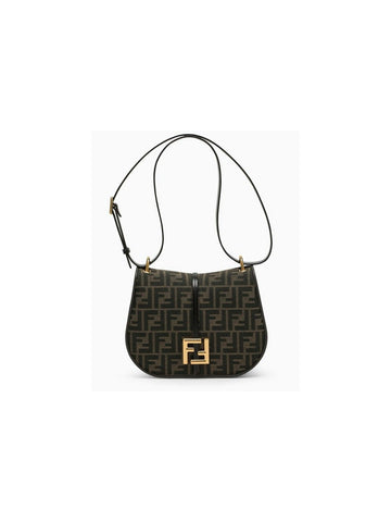 FF Jacquard Medium Shoulder Bag
