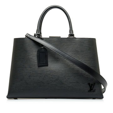 Louis Vuitton Kleber MM Black Epi