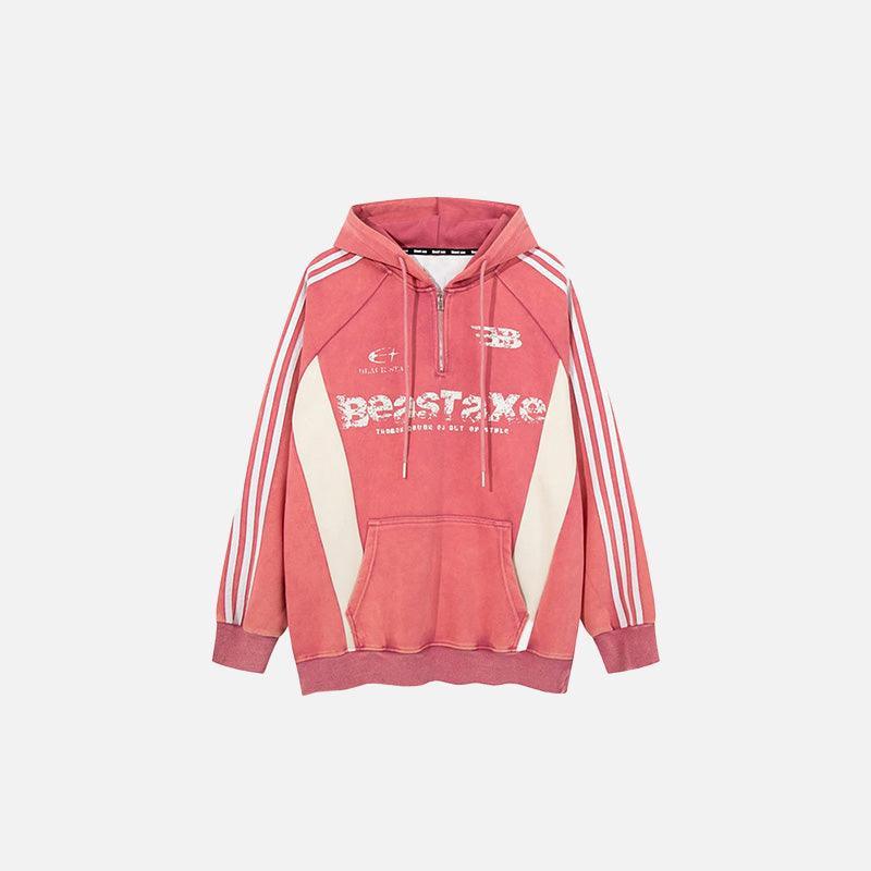 Retro Striped Cosmos Hoodie
