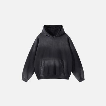 Vintage Washed Gradient Hoodie