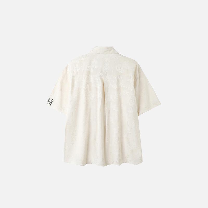 Women's Rose Embroidered Shirt