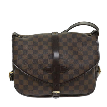 Louis Vuitton Saumur 30  Canvas Shoulder Bag ()