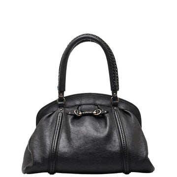 Dior Vintage Handbag Black Leather  Dior