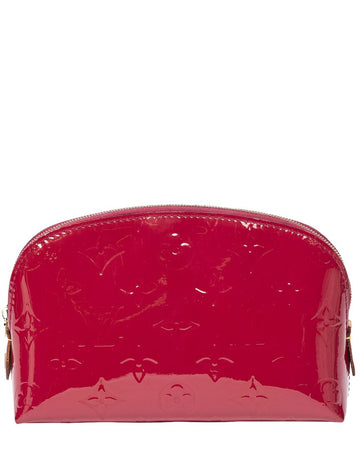 Louis Vuitton Indian Rose Monogram Vernis Leather Cosmetic Pouch (