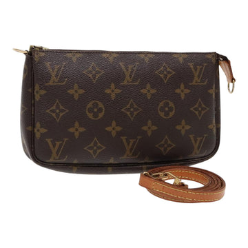 Louis Vuitton Pochette Accessoire  Canvas Clutch Bag ()