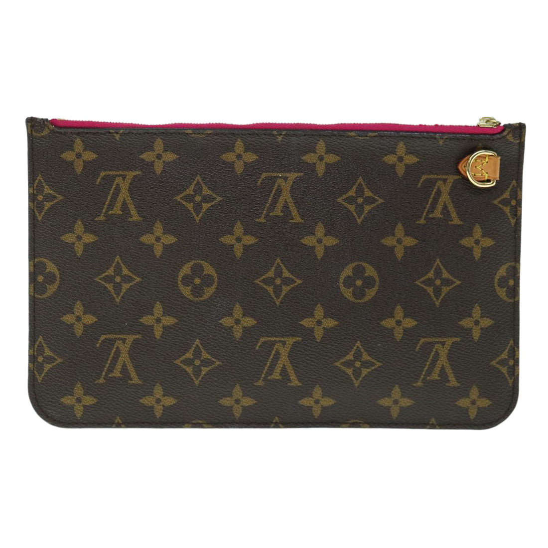 Louis Vuitton Neverfull Pouch  Canvas Clutch Bag ()