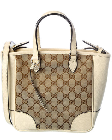 Gucci Bree GG Canvas & Leather Tote