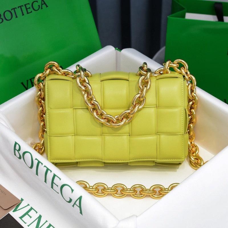 Makersluxe - Cassette Shoulder Chain Bag Lime