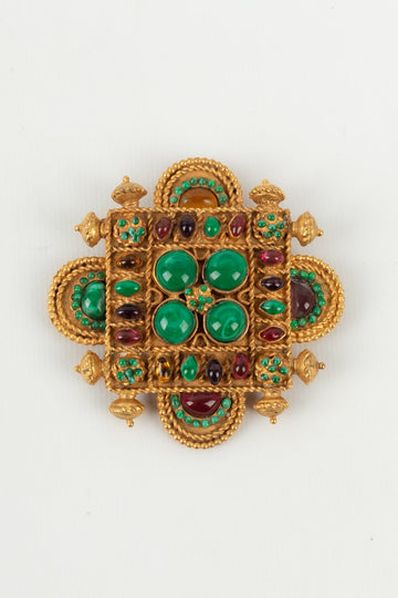 Broche byzantine Chanel