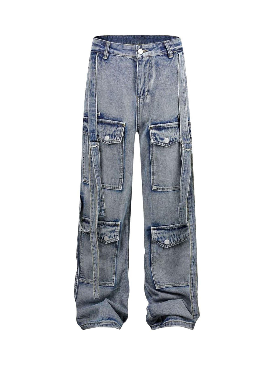 Makersluxe Multi Pocket Cargo Jeans