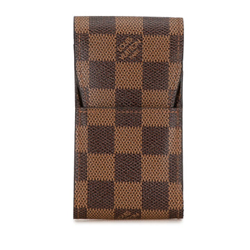 Louis Vuitton Damier Etoile Cigarette  N63024 Brown PVC Leather  Louis Vuitton