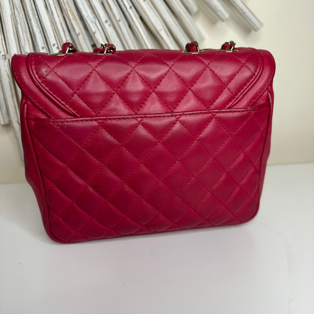 CHANEL Pink Flap Bag