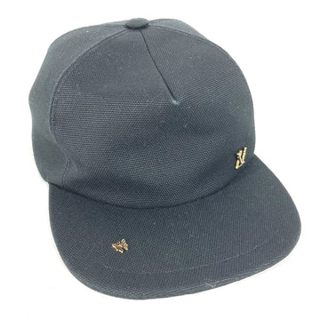 LOUIS VUITTON cap  MP2481  cotton black Casquette LV Twig mens Used