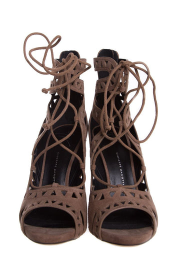 Giuseppe Zanotti Tan Heels SZ 40