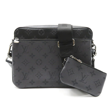 Louis Vuitton Trio Messengers Shoulder Bag PVC Coated Canvas Monogram Eclipse & Monogram Eclipse  Monogram Eclipse Black M69443