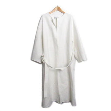 Dior Dior Long Coat Belt Clothes  Wool  White Colour OFF