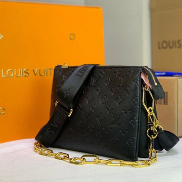 Makersluxe - Coussin PM  Black Leather Handbags