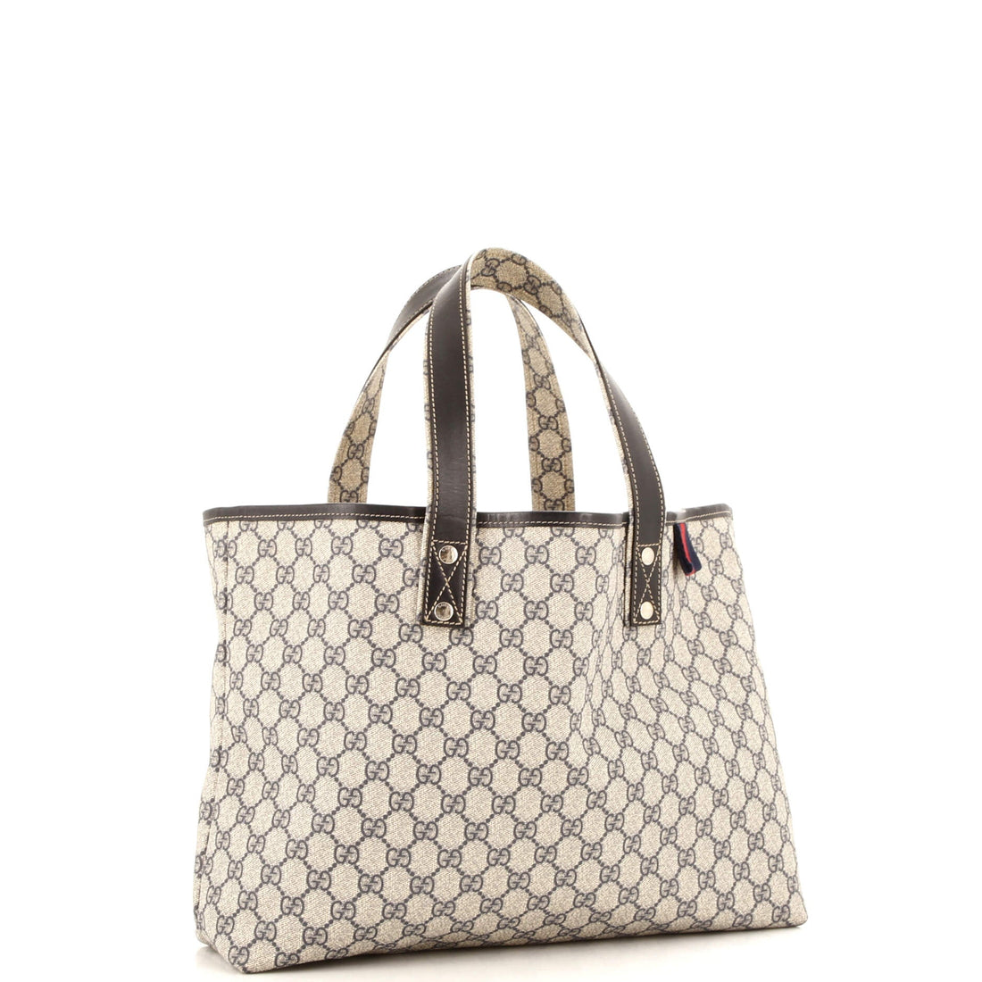 Web Loop Tote GG Coated Canvas Medium