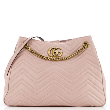 GG Marmont Chain Shoulder Bag Matelasse Leather
